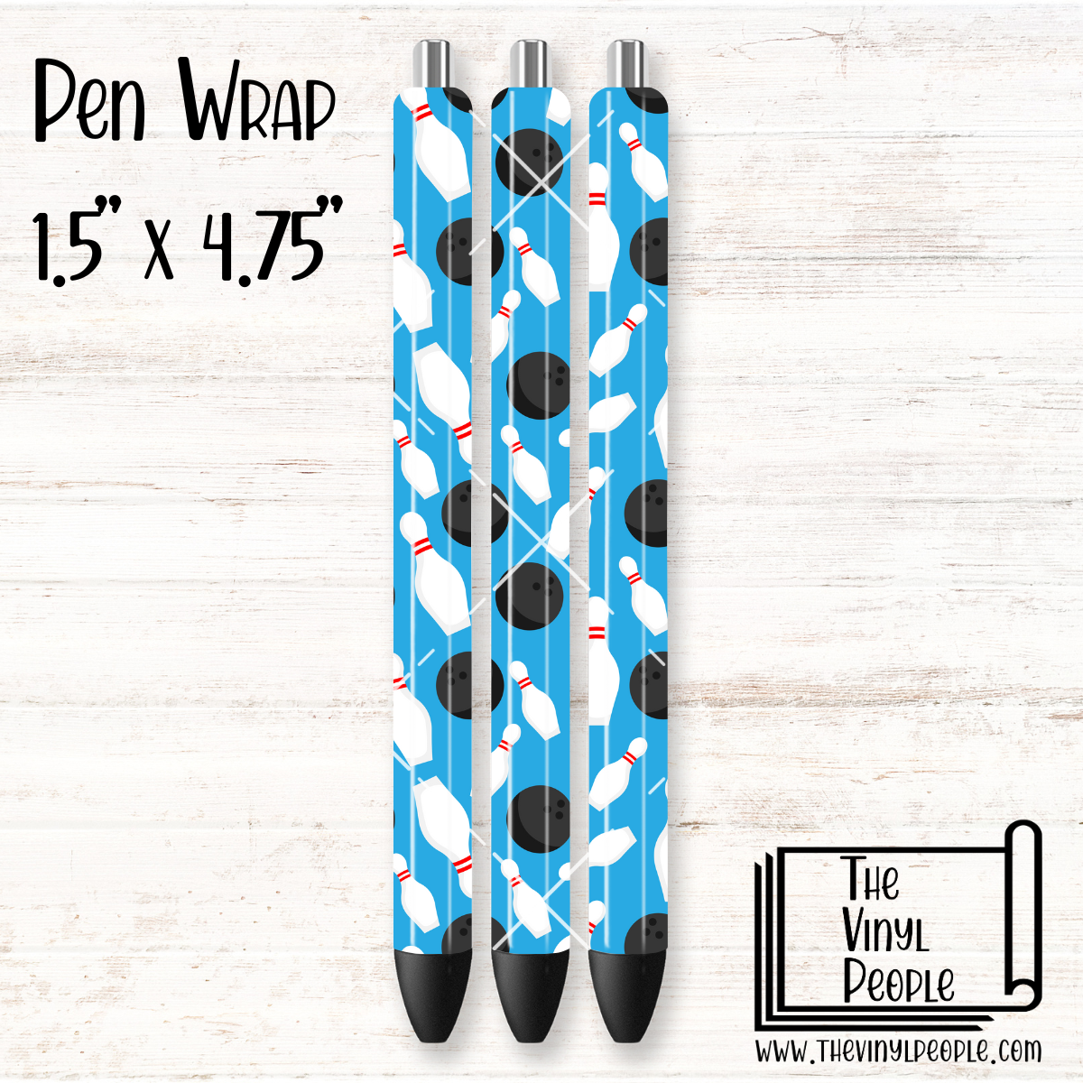 Bowling Life Pen Wrap