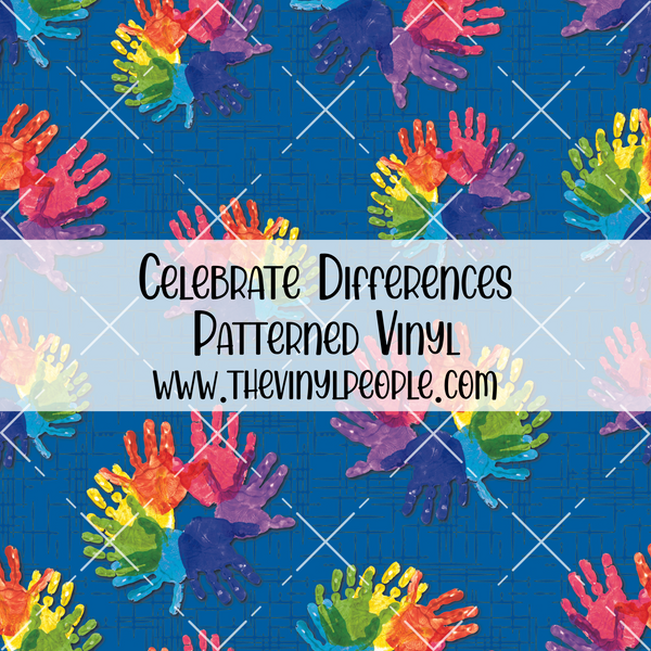 Celebrate Differences Patterned Vinyl