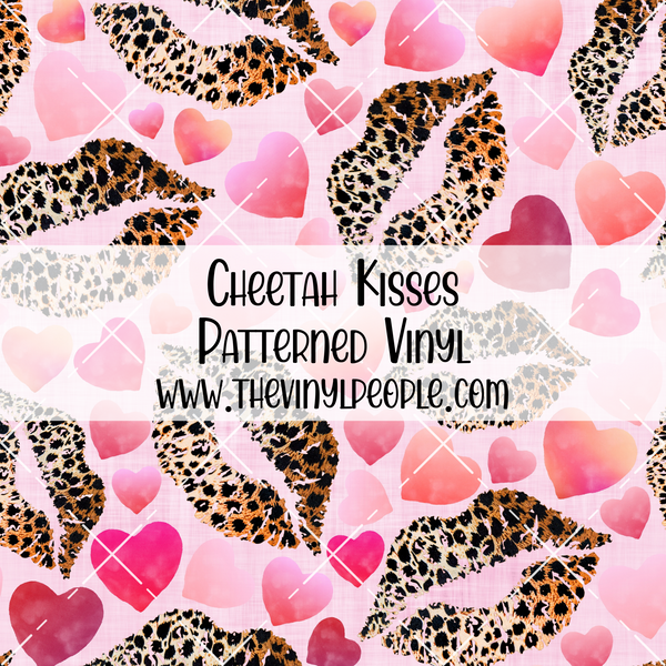 Cheetah Kisses Patterned Vinyl