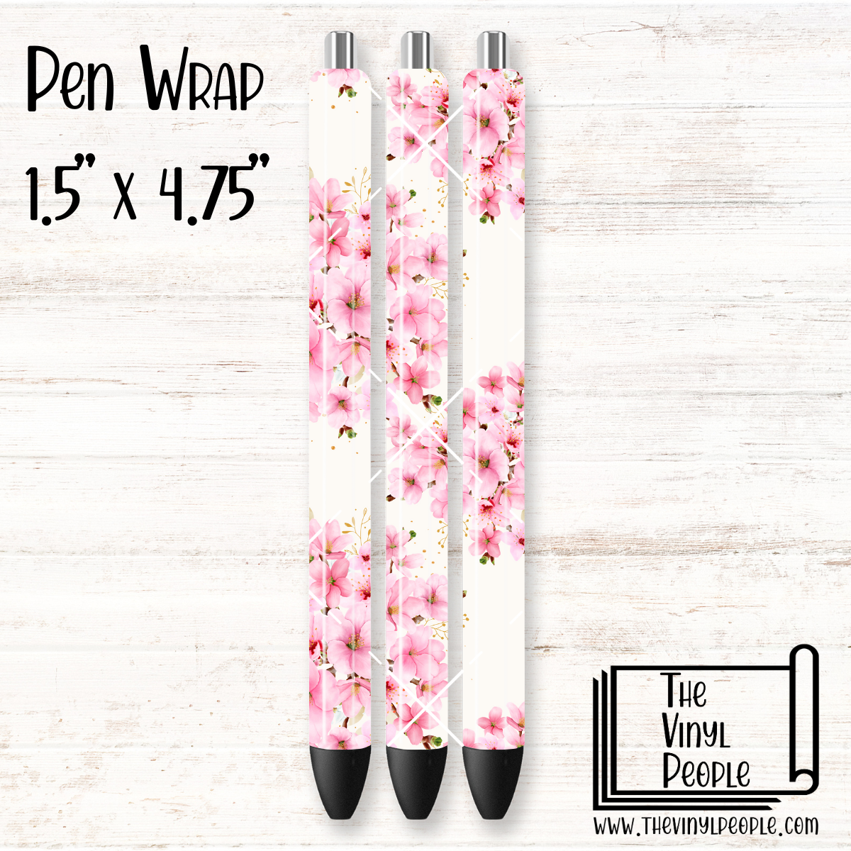 Cherry Blossoms Pen Wrap