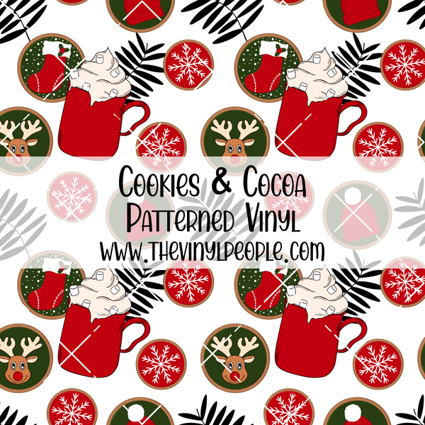 Cookies & Cocoa Patterned Vinyl