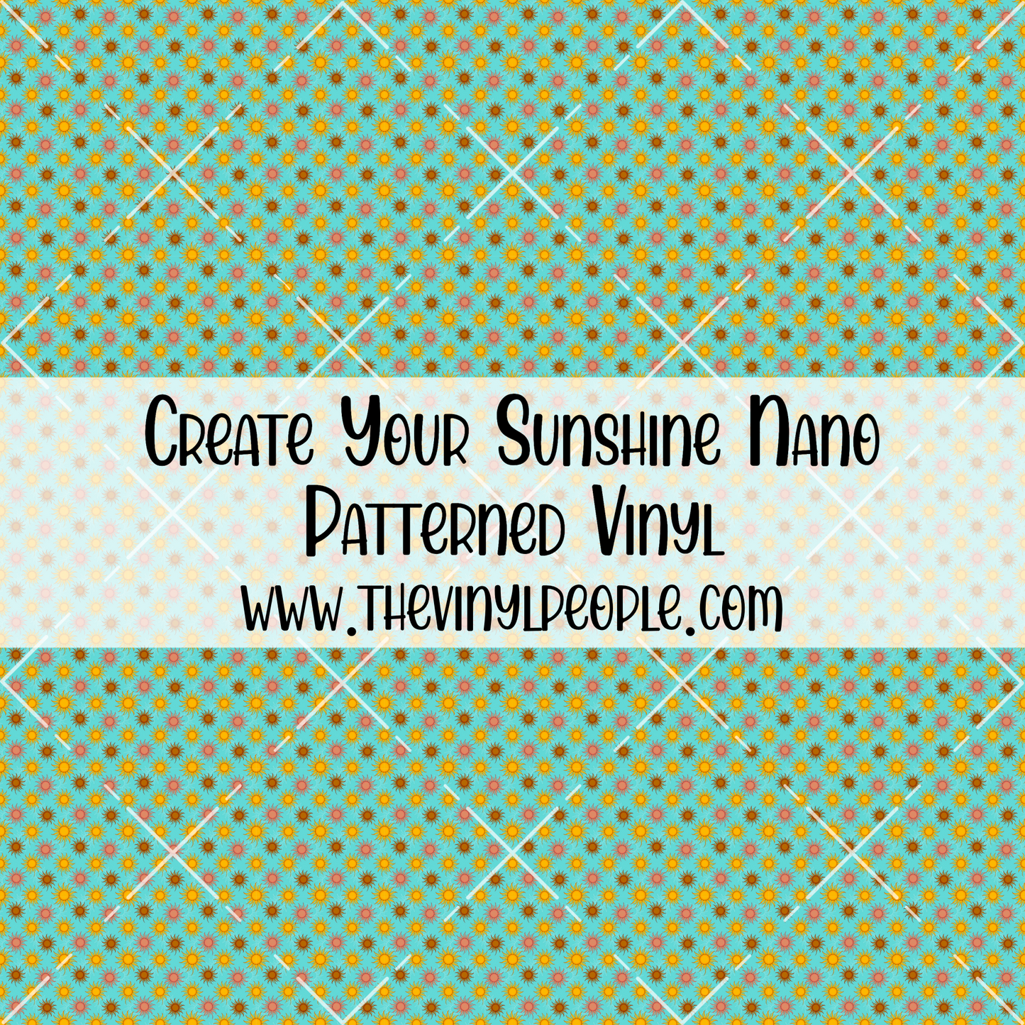 Create Your Sunshine Patterned Vinyl