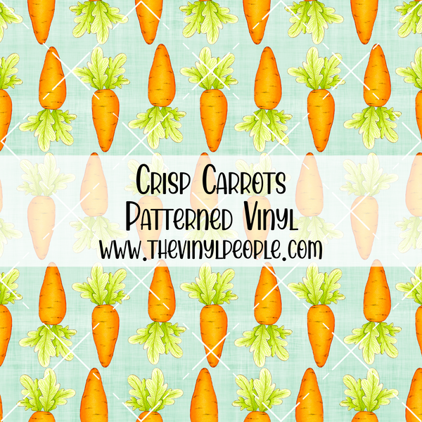 Crisp Carrots Patterned Vinyl