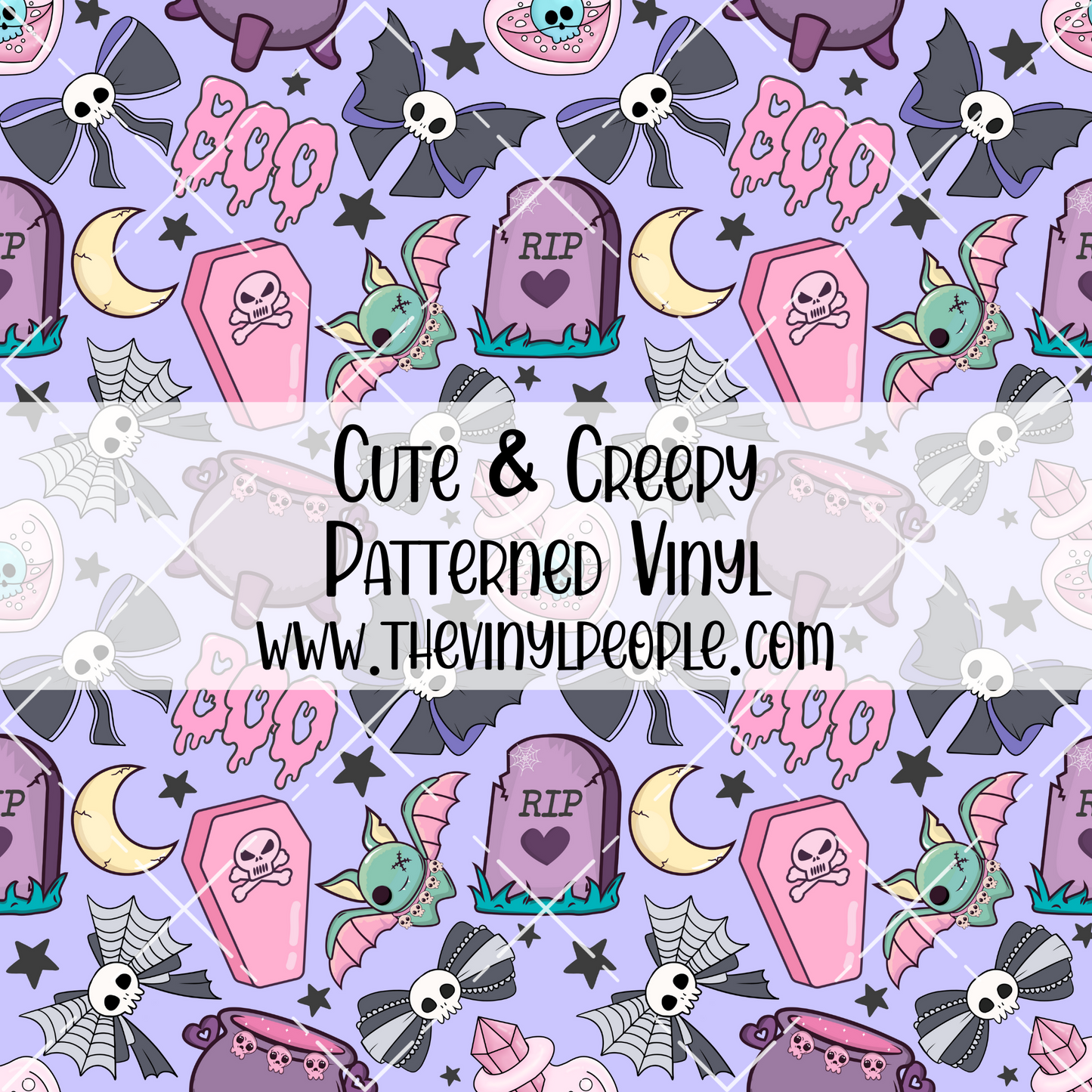 Cute & Creepy Patterned Vinyl
