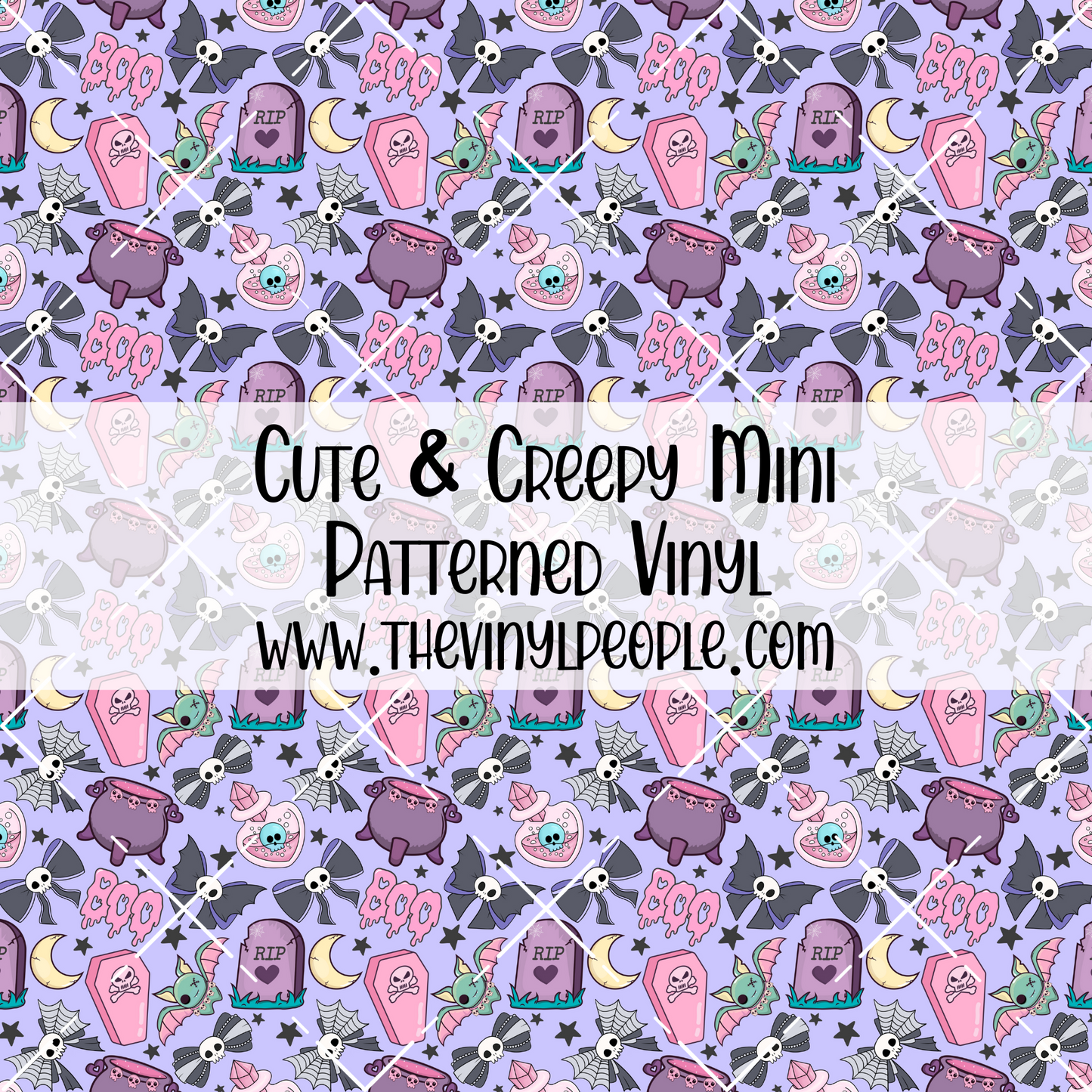 Cute & Creepy Patterned Vinyl