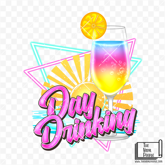 Day Drinking Vinyl Decal