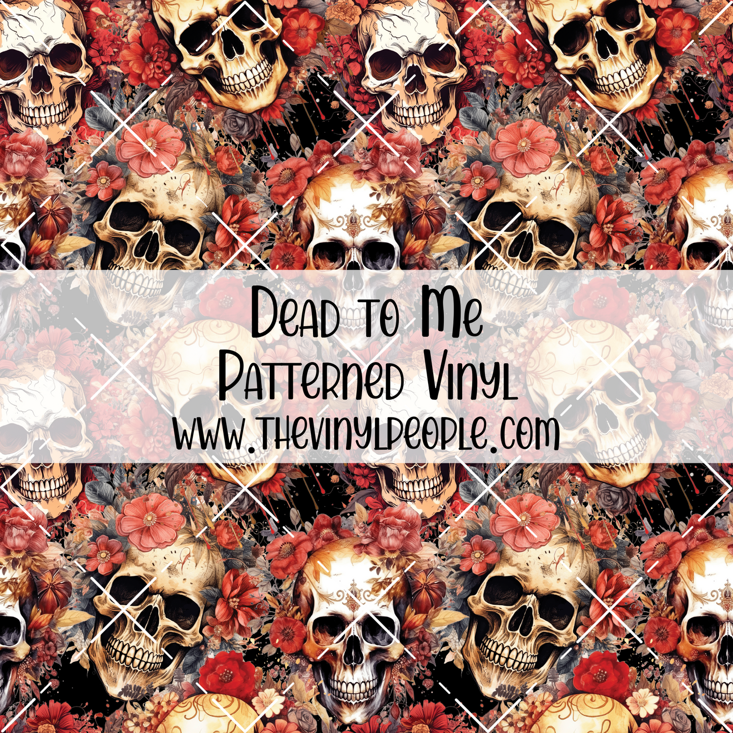 Dead Inside Patterned Vinyl