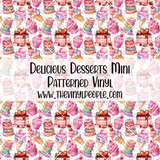 Delicious Desserts Patterned Vinyl
