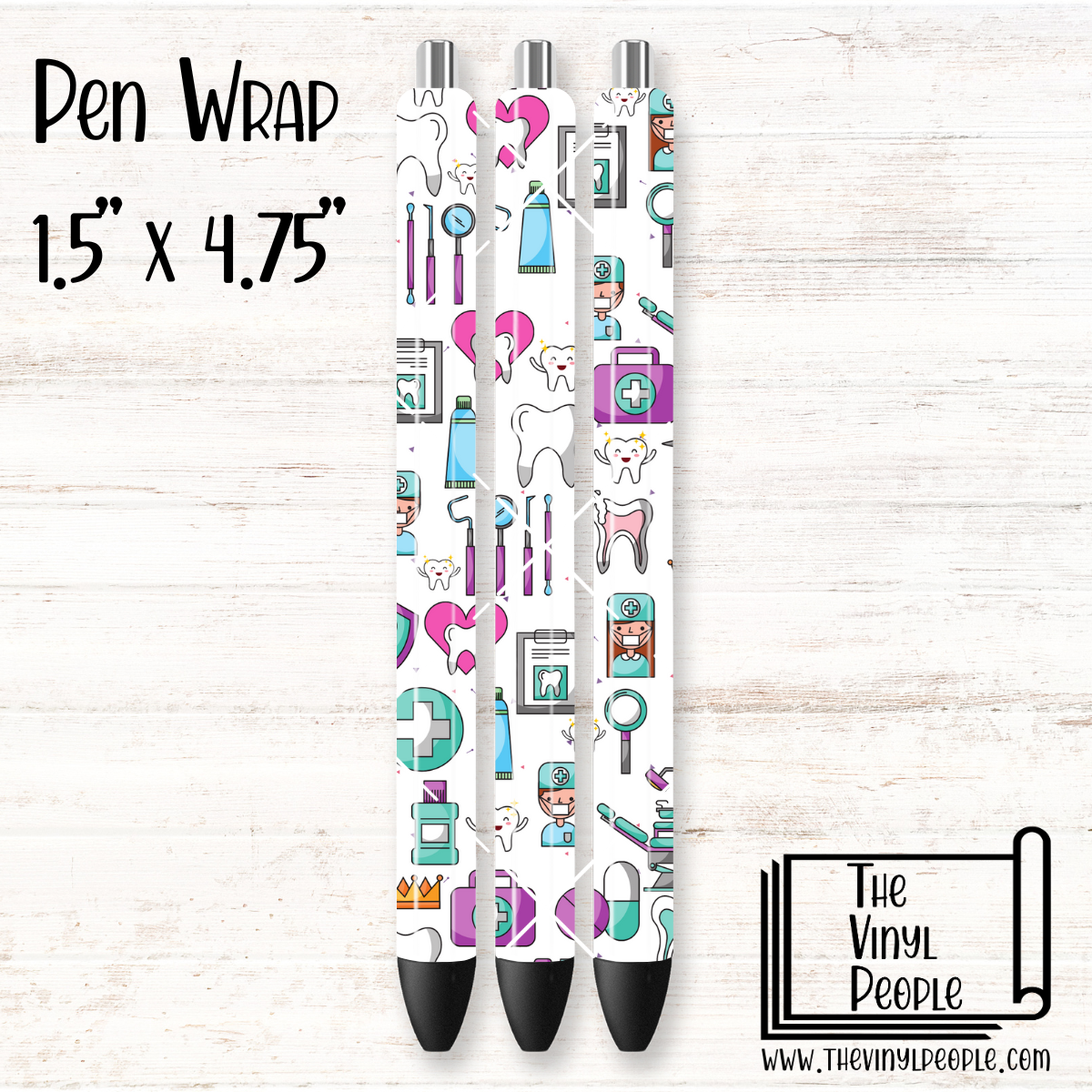 Dental Life Pen Wrap