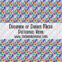 Dreaming of Daisies Patterned Vinyl