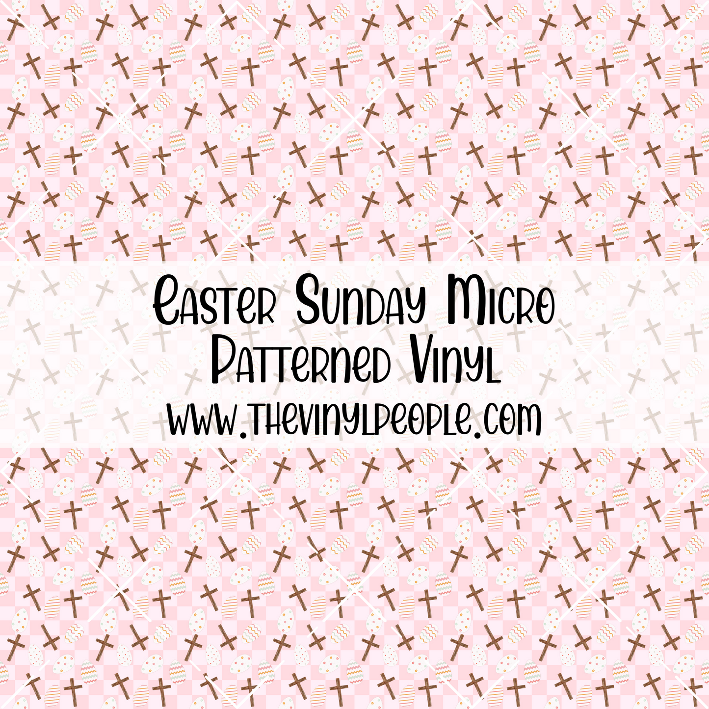 Easter Sunday Patterned Vinyl