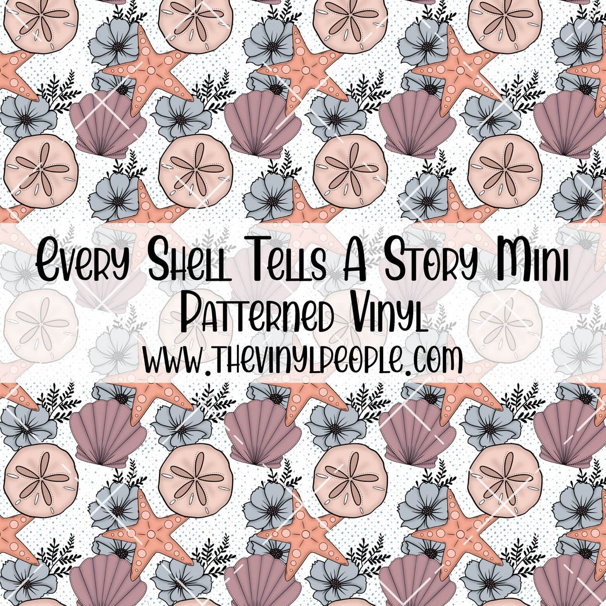 Everdy Shell Every Shell Tells A Story Patterned Vinyl – TheVinylPeople