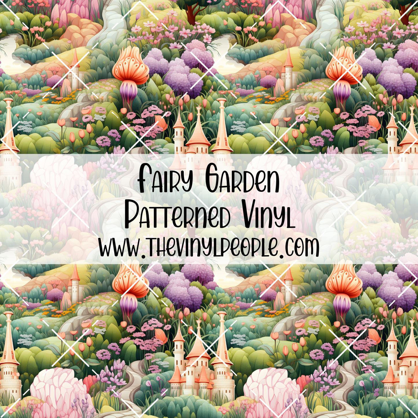 Fairy Garden Patterned Vinyl