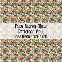 Fairy Garden Patterned Vinyl