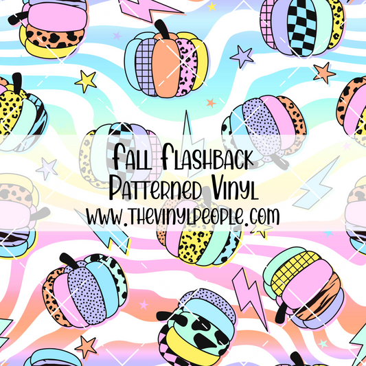 Fall Flashback Patterned Vinyl