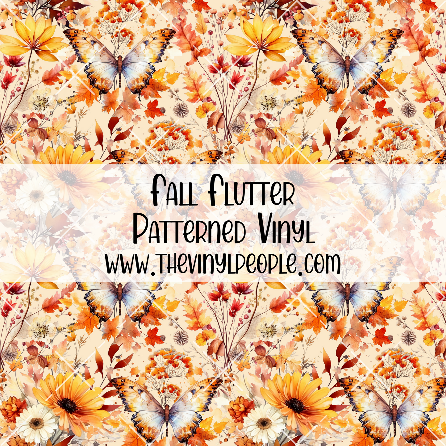 Fall Flutter Patterned Vinyl