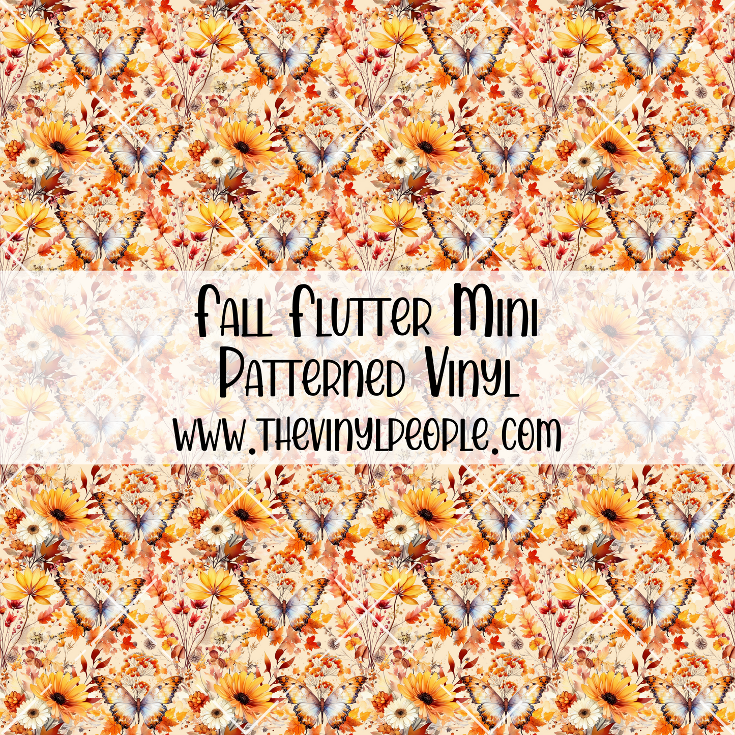 Fall Flutter Patterned Vinyl