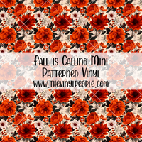 Fall is Calling Patterned Vinyl