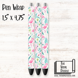 Flocking Fabulous Pen Wrap