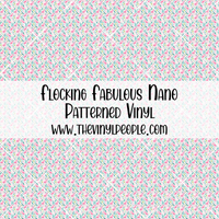 Flocking Fabulous Patterned Vinyl