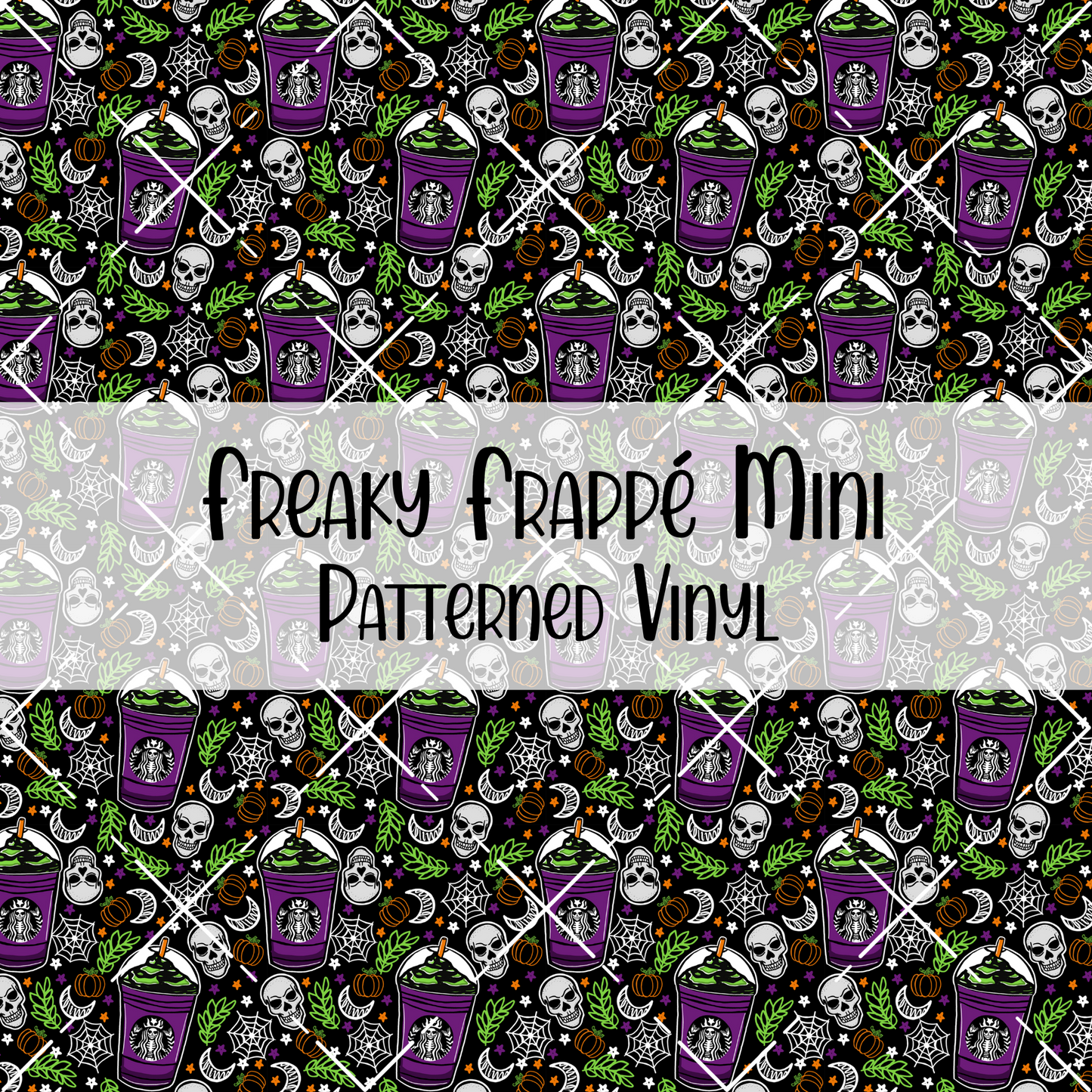 Freaky Frappé Patterned Vinyl