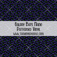 Galaxy Bats Patterned Vinyl
