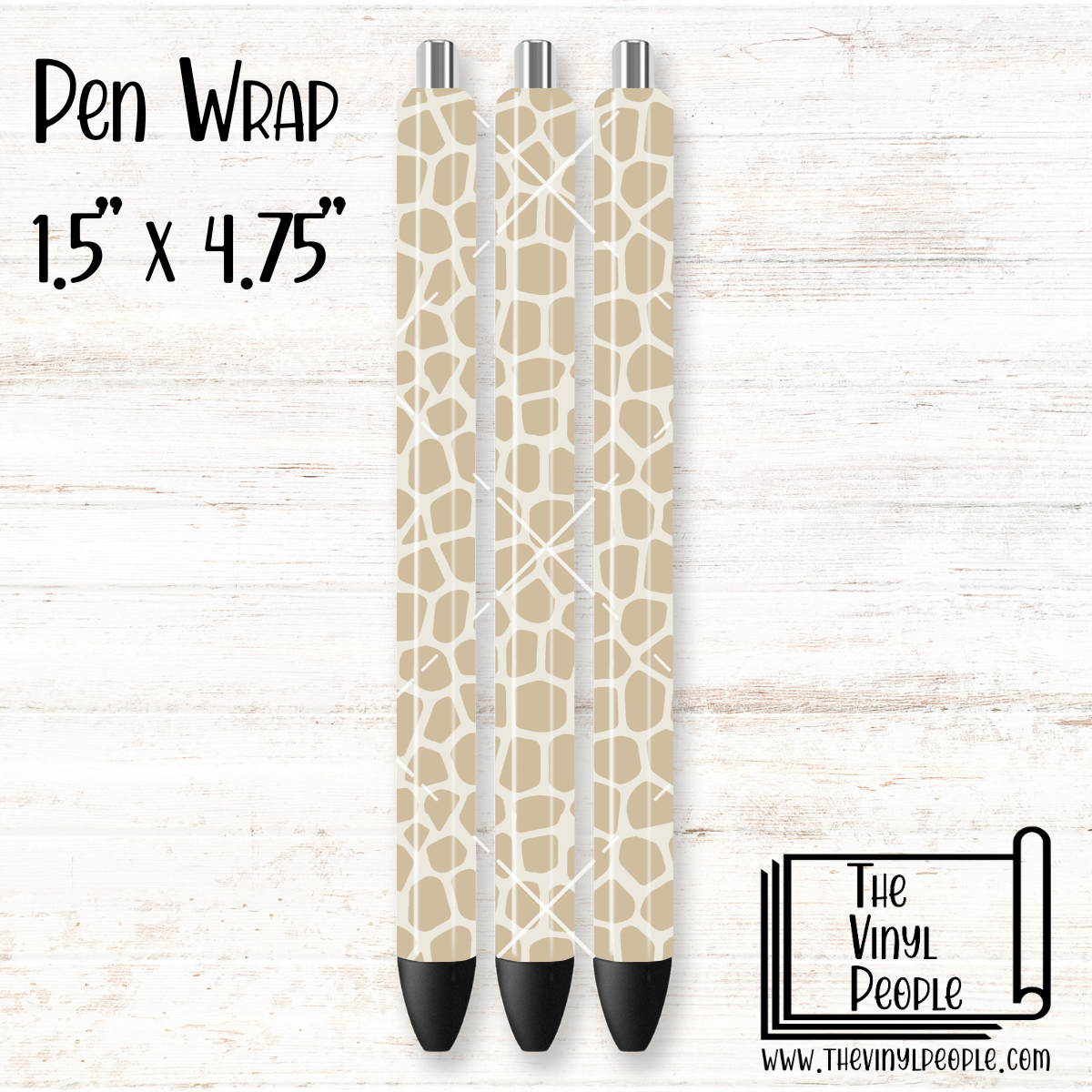 Giraffe Neutral Pen Wrap