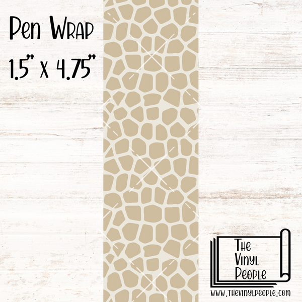 Giraffe Neutral Pen Wrap