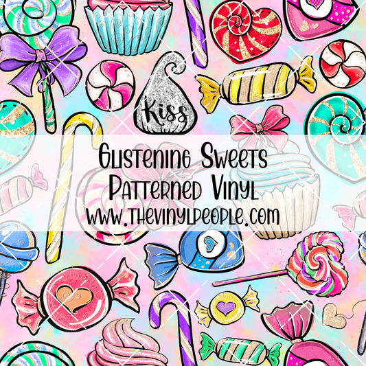 Glistening Sweets Patterned Vinyl