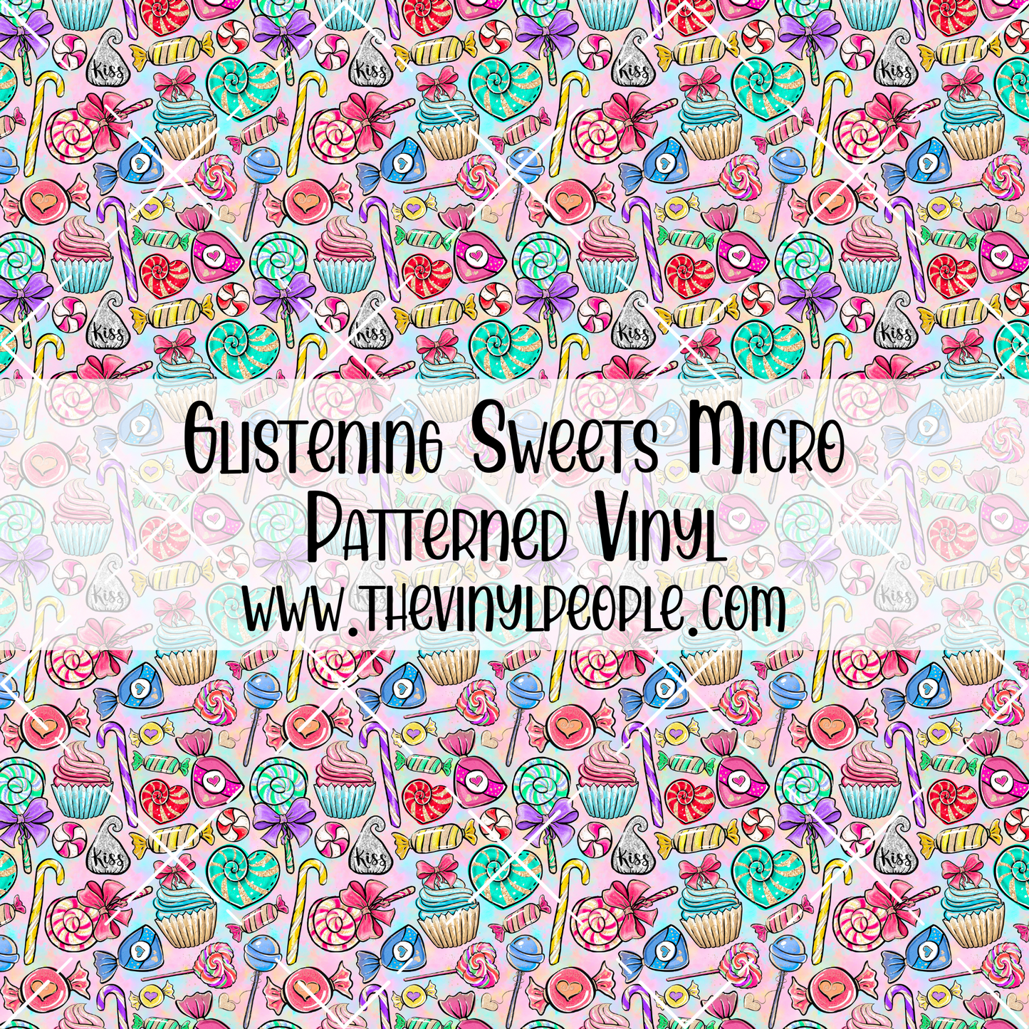 Glistening Sweets Patterned Vinyl