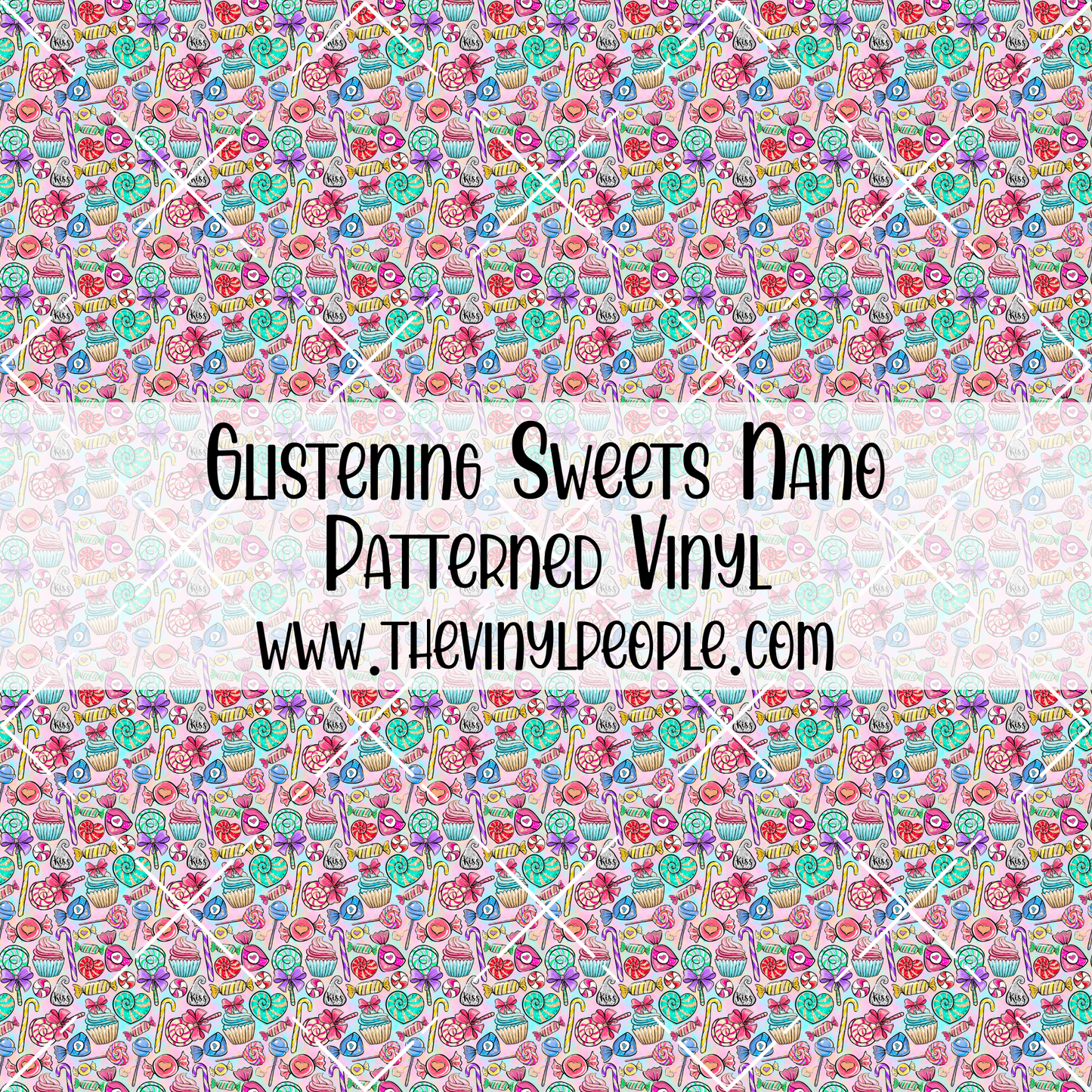 Glistening Sweets Patterned Vinyl