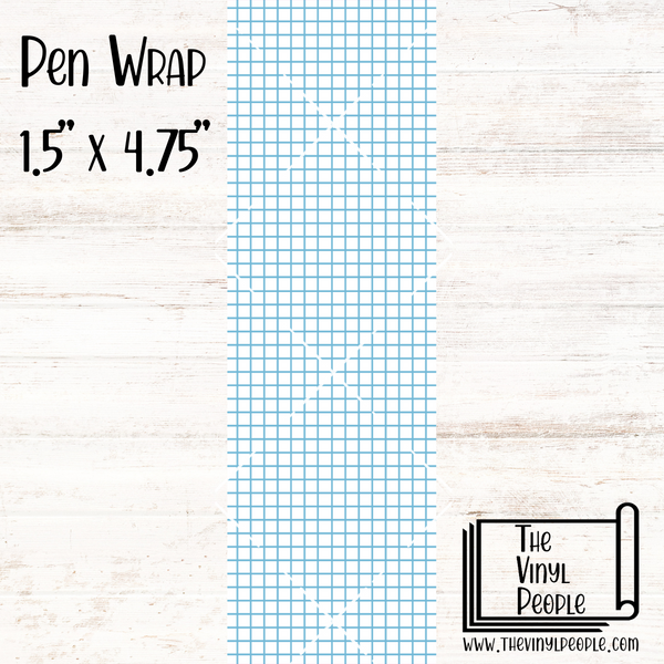 Graph Paper Pen Wrap