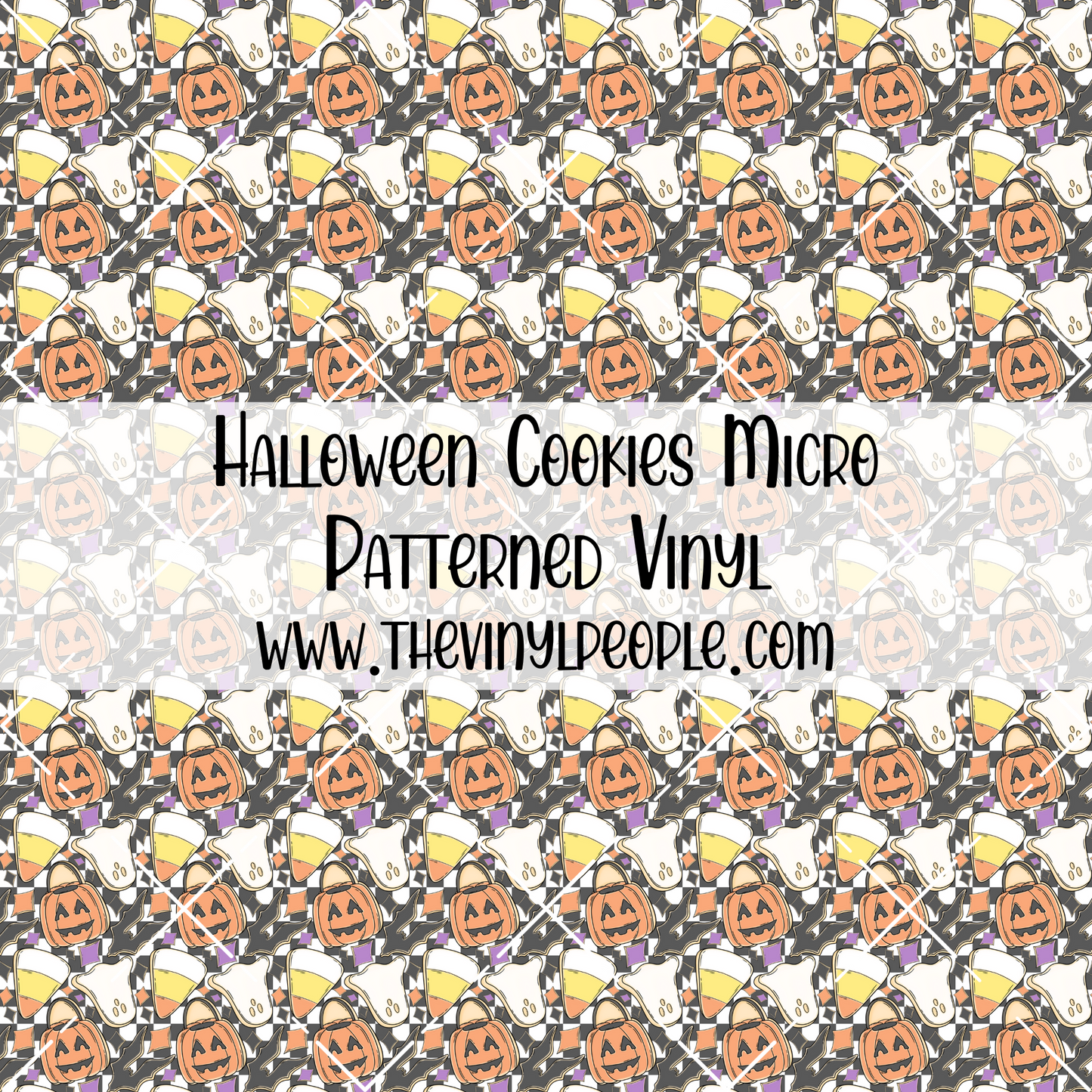Halloween Cookies Patterned Vinyl