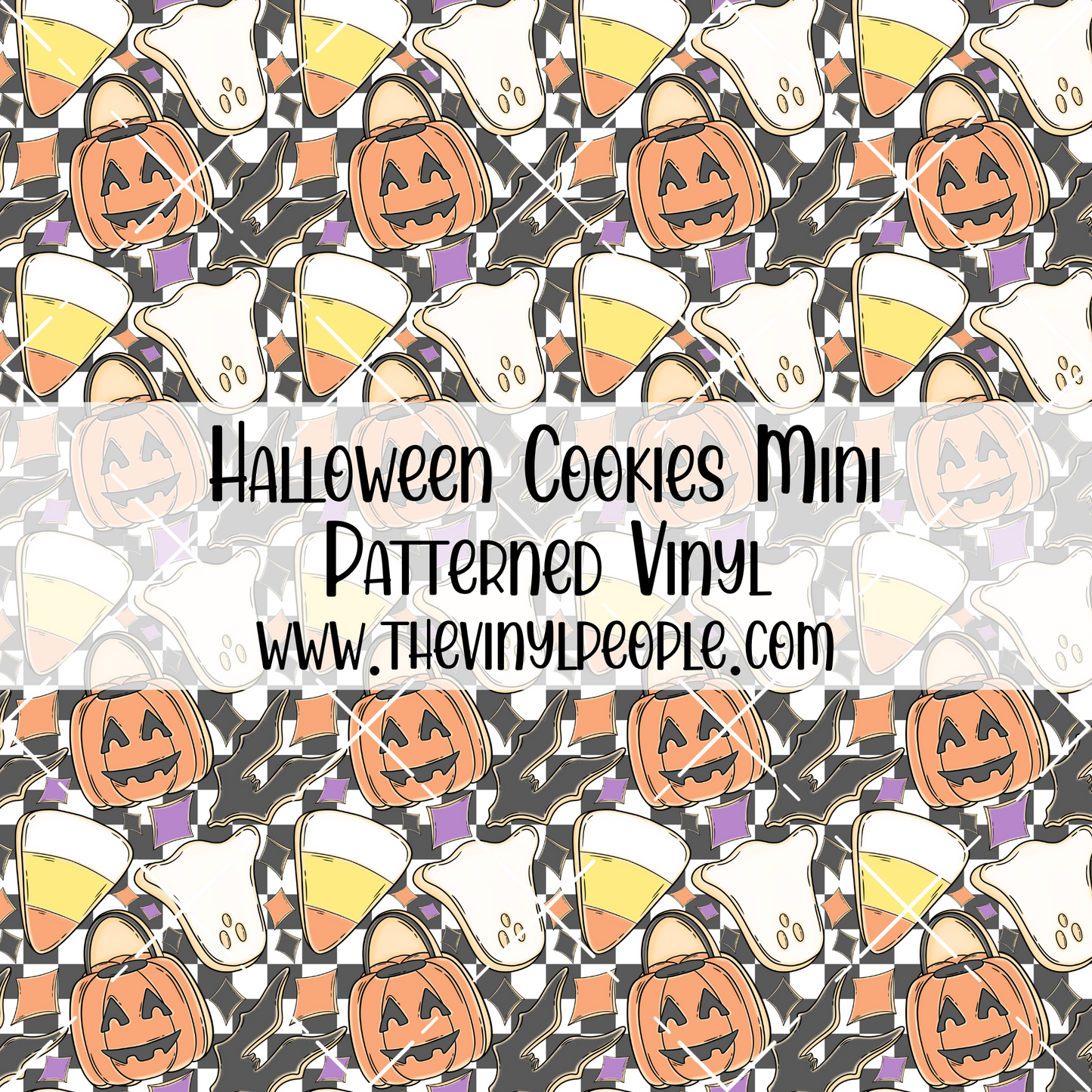 Halloween Cookies Patterned Vinyl