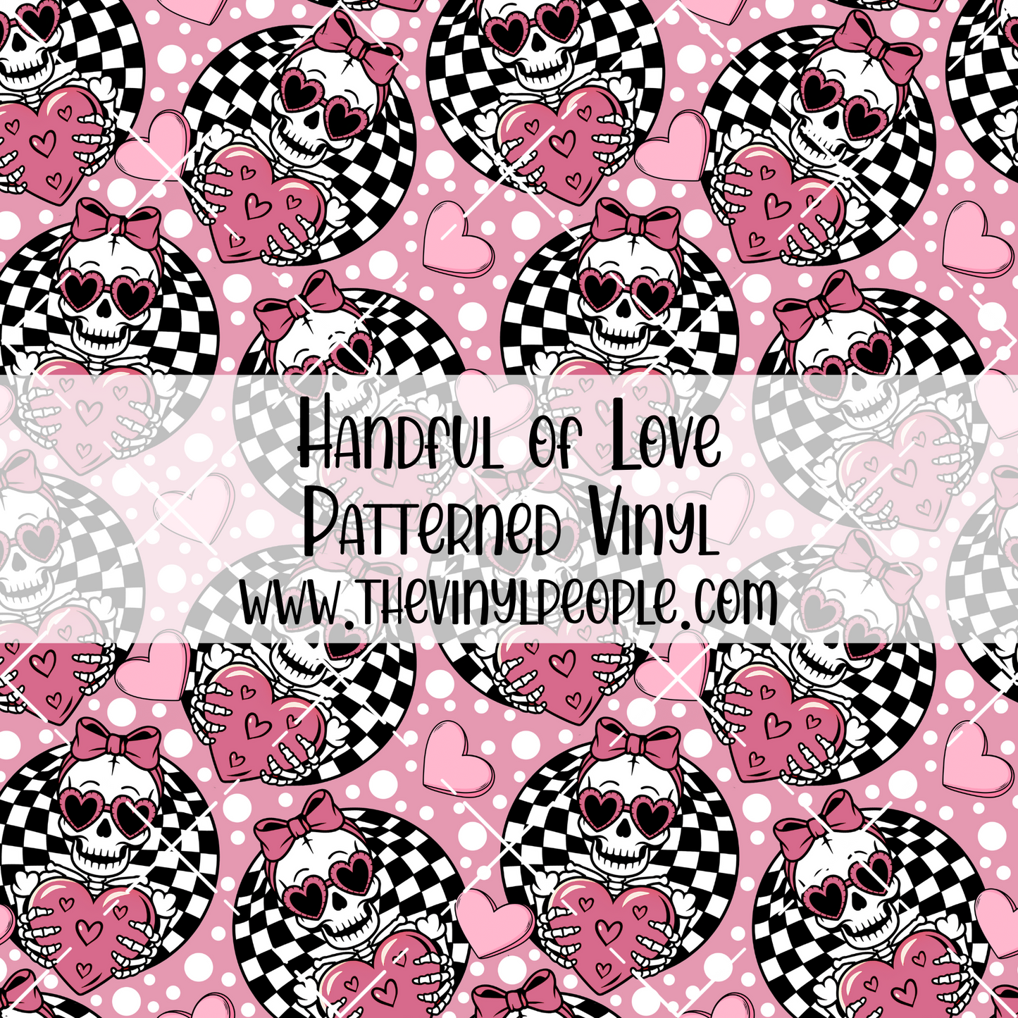 Handful of Love Patterned Vinyl