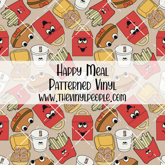 Happy Meal Patterned Vinyl