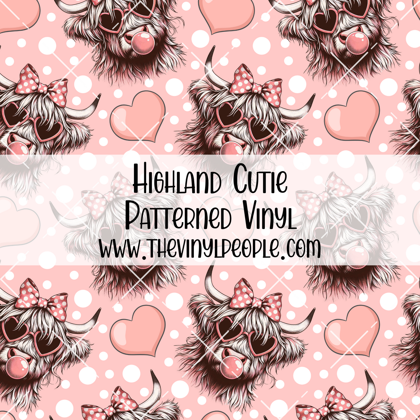 Highland Cutie Patterned Vinyl