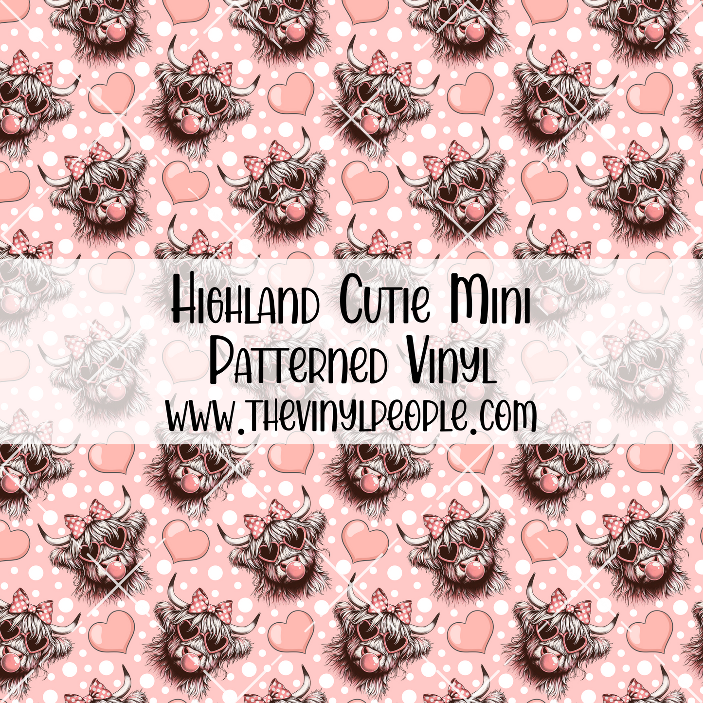 Highland Cutie Patterned Vinyl
