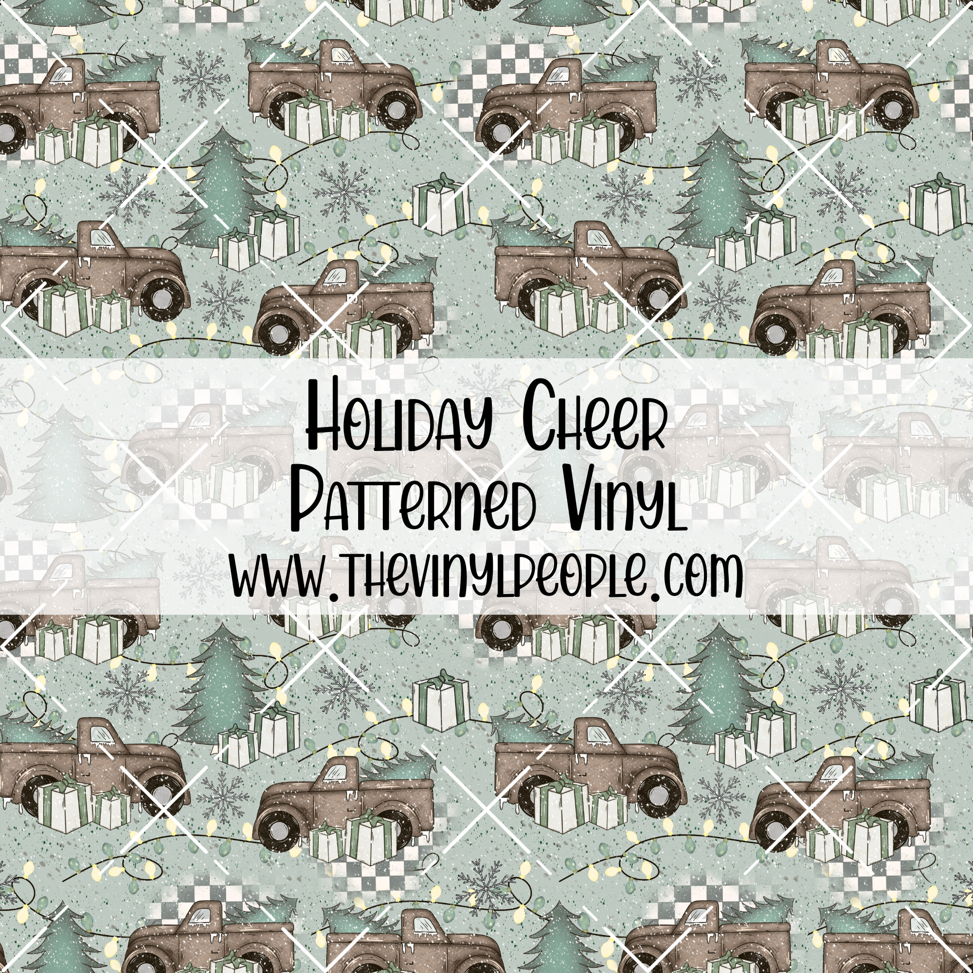 Holiday Cheer Patterned Vinyl – TheVinylPeople