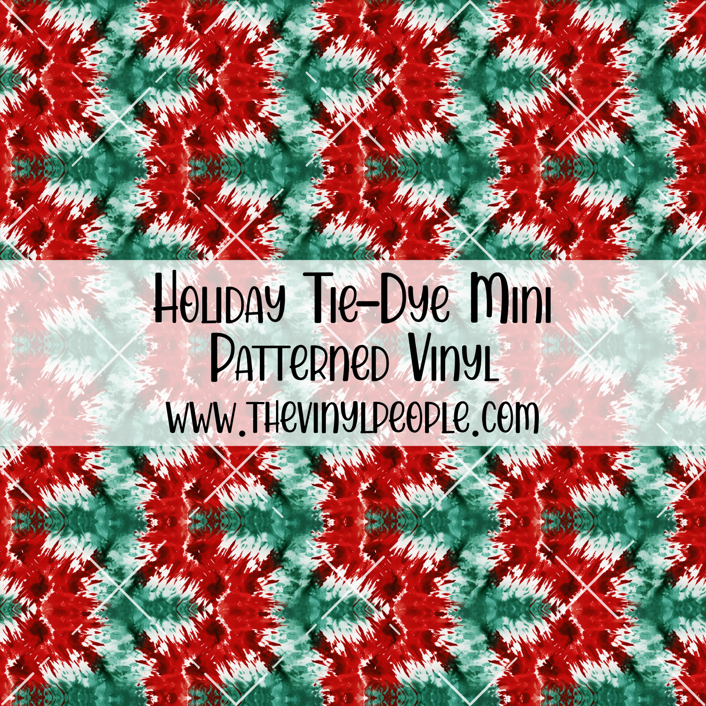 Holiday Tie-Dye Patterned Vinyl