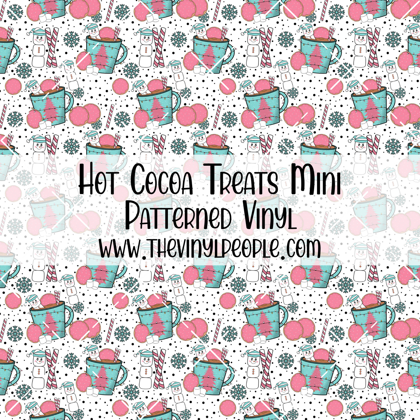 Hot Cocoa Treats Patterned Vinyl