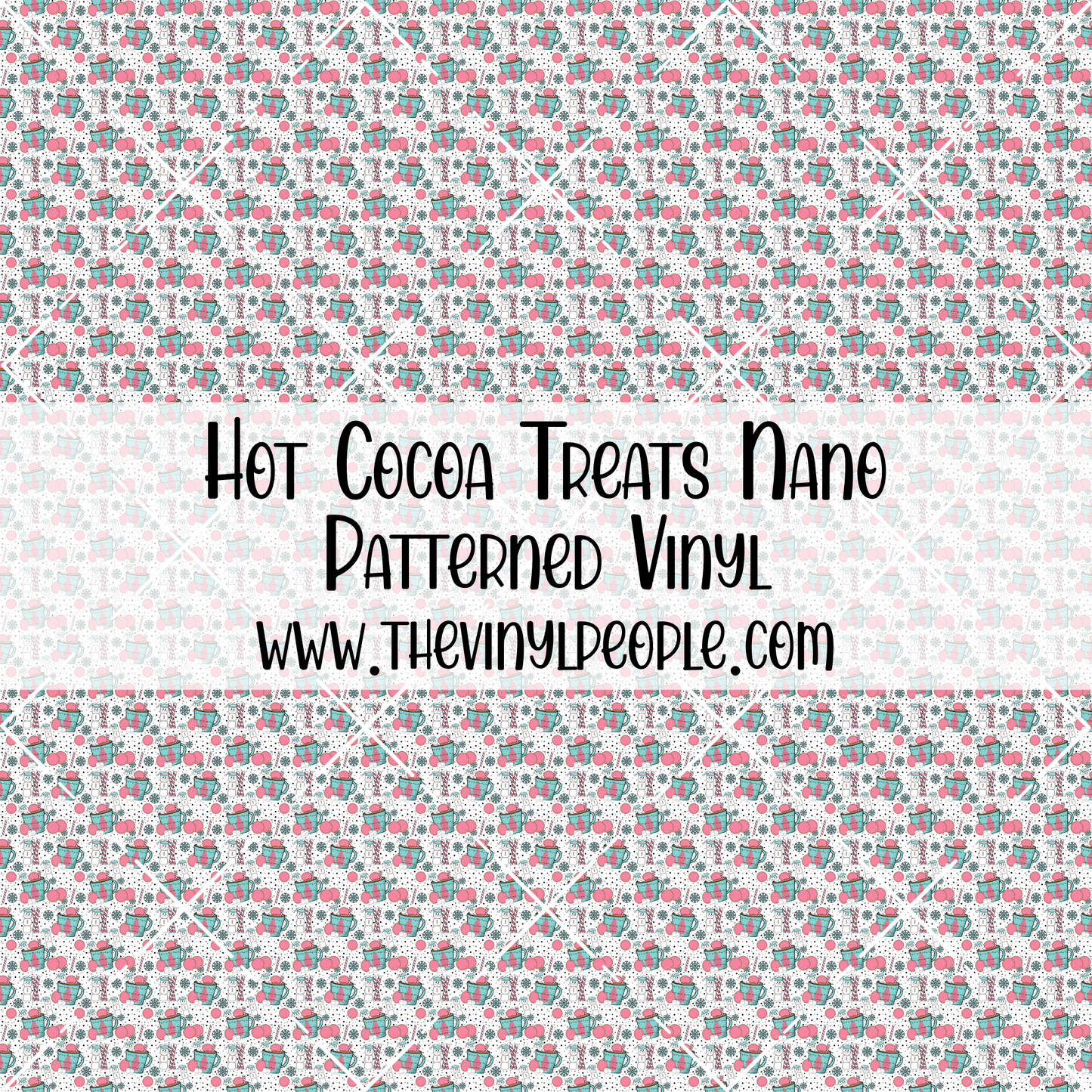 Hot Cocoa Treats Patterned Vinyl