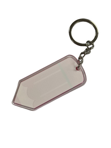 Acrylic Colored Pencil Keychain