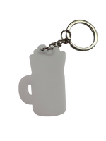 Mug with Pens Glitter Keychain