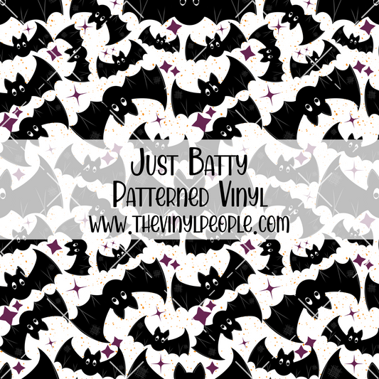 Just Batty Patterned Vinyl