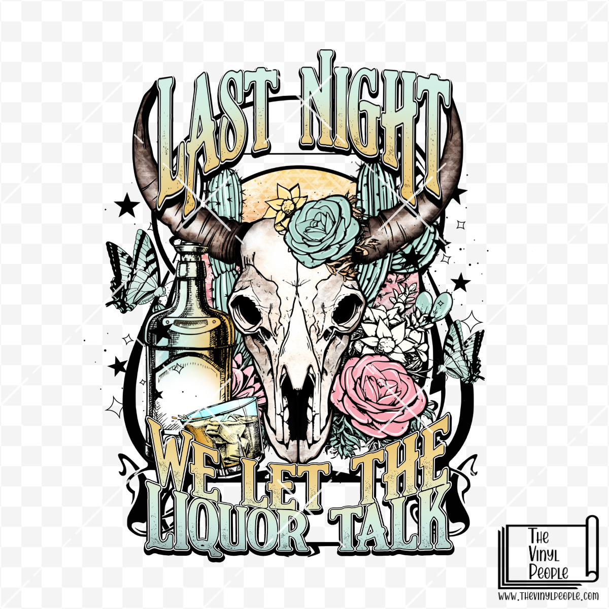 Last Night Vinyl Decal – TheVinylPeople