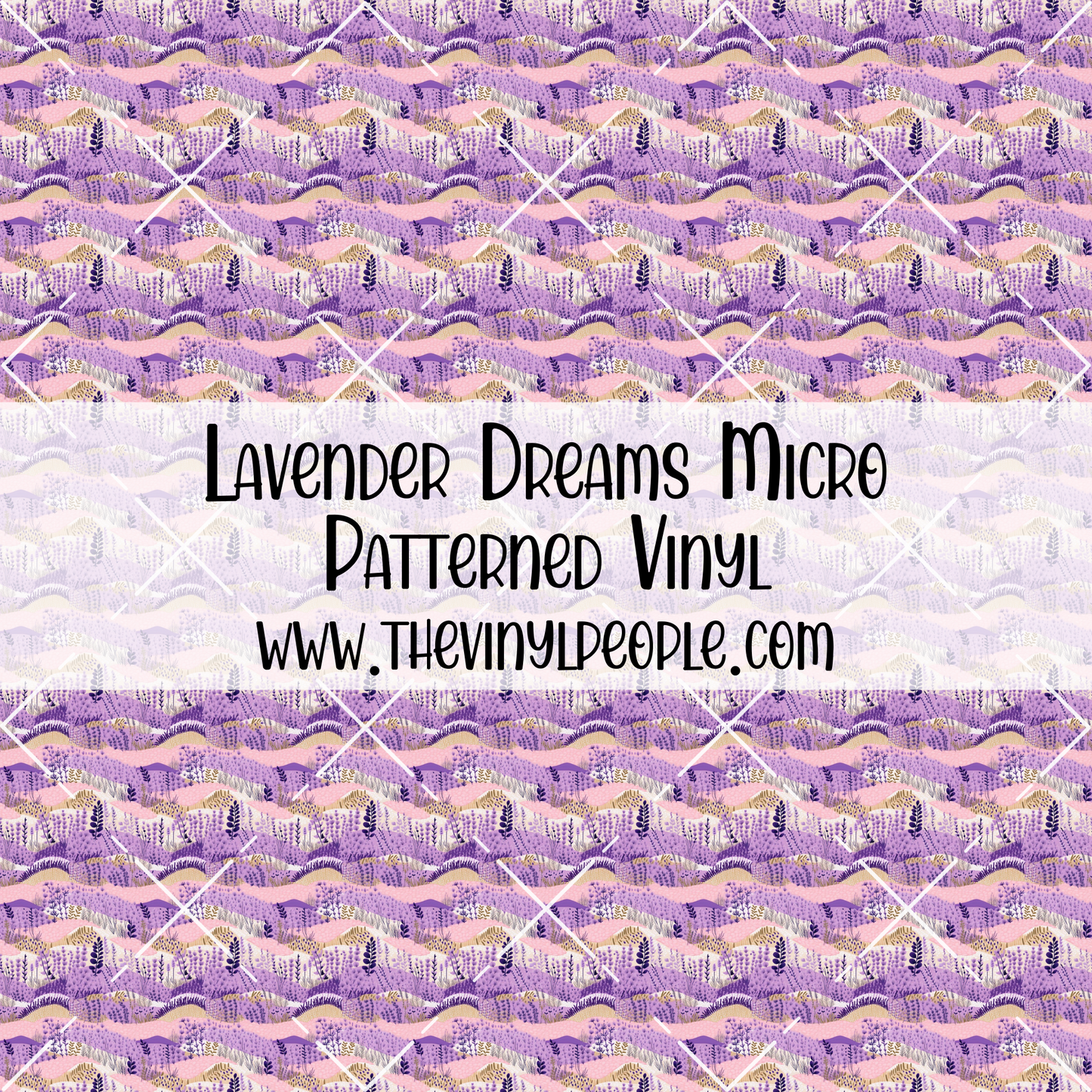 Lavender Dreams Patterned Vinyl