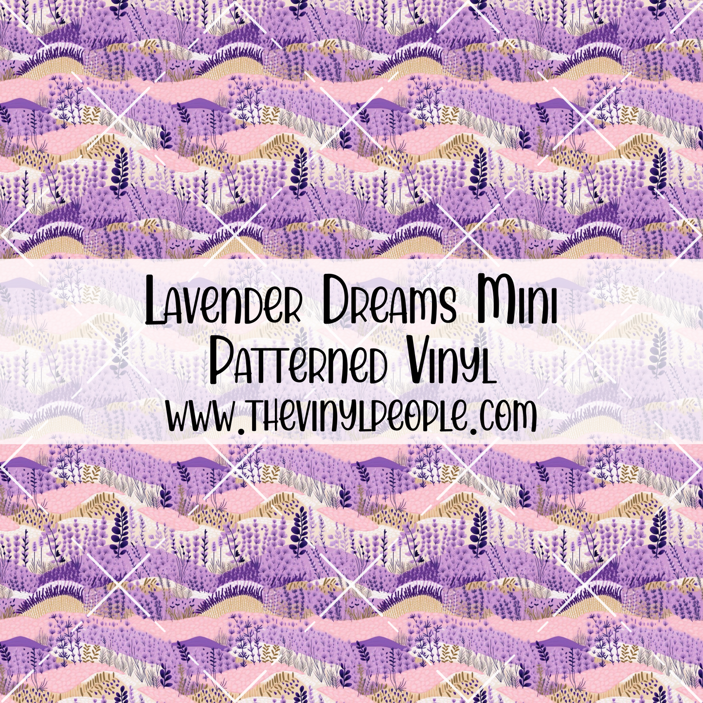 Lavender Dreams Patterned Vinyl