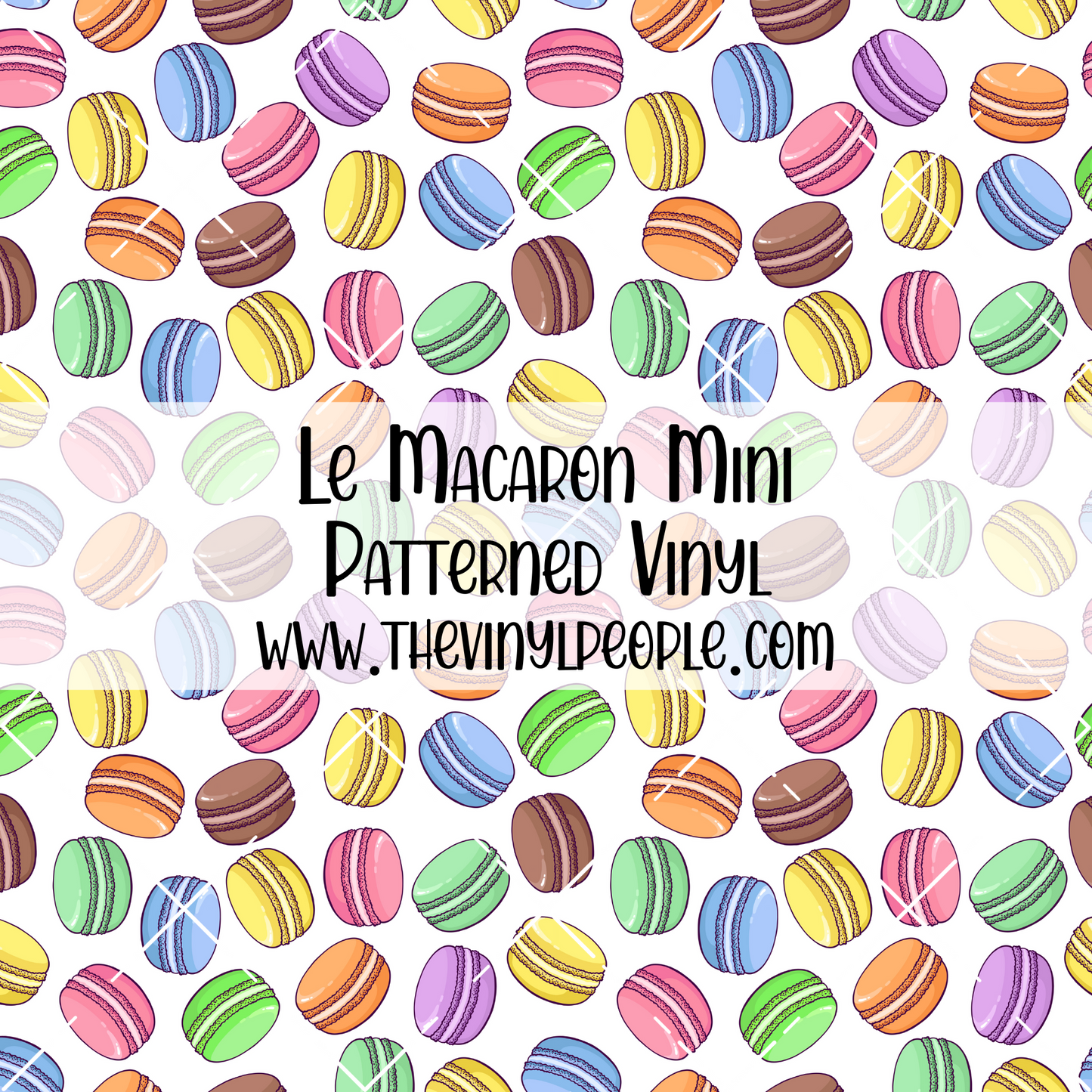 Le Macaron Patterned Vinyl