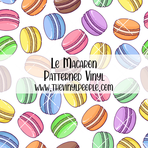 Le Macaron Patterned Vinyl